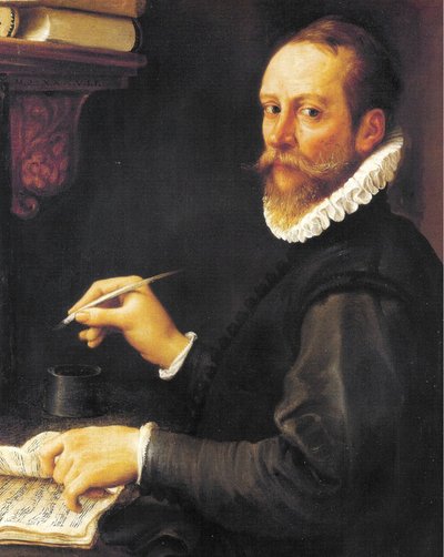 Ritratto di un musicista, presunto ritratto di Claudio Merulo da Annibale Carracci